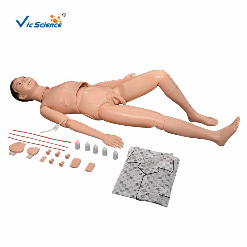 Multifunctional Patient Care School CPR Training Manikins Male Model